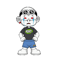 Affirmation White Monkey Sticker by Zhot