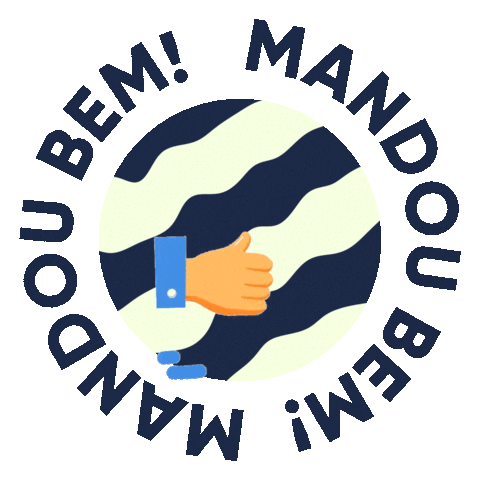 Mandou Bem Sticker by Geekie