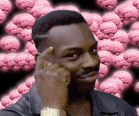 Think Big Brain GIF by PERFECTL00P