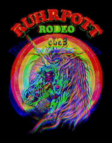 Rainbow Zombie GIF by RuhrpottRodeo