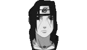 Itachi Uchiha Naruto Sticker by Alissandra