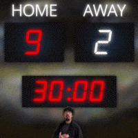 Home: 9, Away: 2