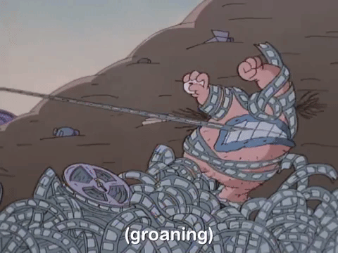 aaahh real monsters nicksplat GIF