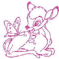 bambi STICKER