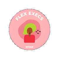 Flex Execs Sticker by We Are Rosie