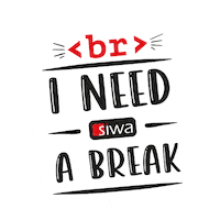 Web Break Sticker by SiwaOnlineGmbH