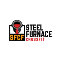 SFCF gym crossfit sfcf steel furnace crossfit Sticker