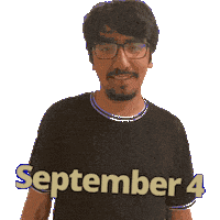 September 4 Sticker