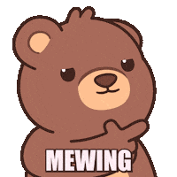 Teddy Bear Bro Sticker by BEARISH