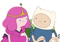 Sweating Adventure Time Sticker