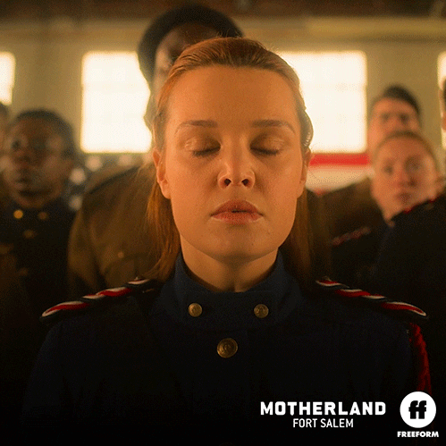 Yell Season 2 GIF by Motherland: Fort Salem