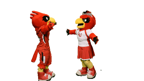 Big Red Lu Sticker by Lamar University