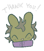 My Hero Academia Thank You Sticker by Zoé p. illustration
