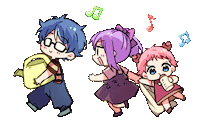 Manga Chibi Sticker by re:ON Comics