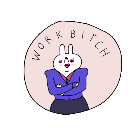 meanstickers work motivation boss girl boss Sticker