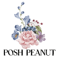 Flowers Sneak Sticker by Posh Peanut