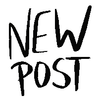 New Post Sticker