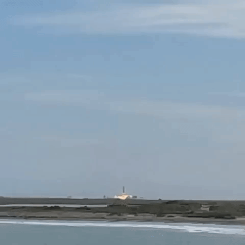 SpaceX's Starship SN10 Takes Off on Test Flight That Ended in Explosion