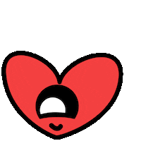 Happy I Love You Sticker by Alex Trimpe