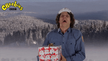 Christmas Day No GIF by CBeebies HQ