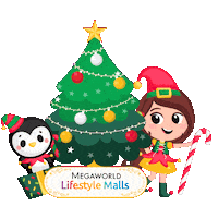 Merry Christmas Sticker by Megaworld Lifestyle Malls