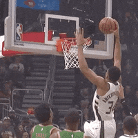 Basketball Reaction GIF by Milwaukee Bucks