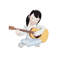 Girl Iphone Sticker