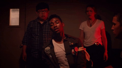 dying slow motion GIF by Anime Crimes Division