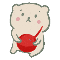 Happy Bear Sticker