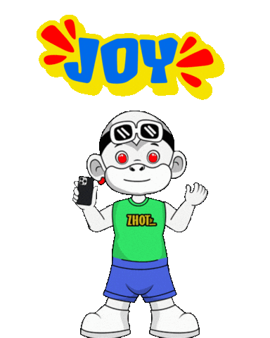 Good Vibes Smile Sticker by Zhot