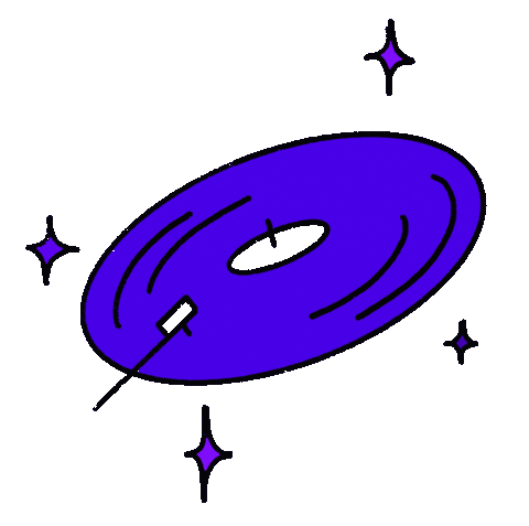 oitozerooitodesign giphyupload vinyl cosmo oitozerooito Sticker