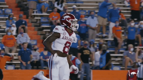 Celebrate College Football GIF by Arkansas Razorbacks