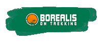 Logo Boa Vida Borealis Sticker by Borealis on trekking