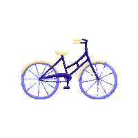 ichbinisabel sport illustration health bike Sticker