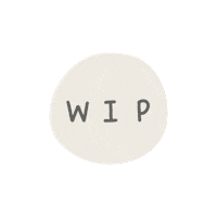 Working Work In Progress Sticker