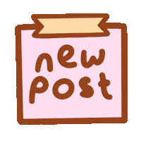 New Post Sticker
