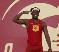 Track And Field GIF by USC Trojans
