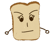 Chloeeeeeee_eee bread chloeee plainbread Sticker