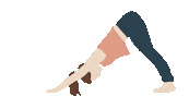kalicreative yoga exercise flow movement Sticker