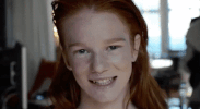 behind the scenes redhead GIF