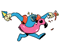 Drunk Fun Sticker by Airplan