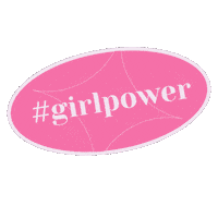 Girl Power Sticker by Fit Kalorie