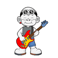 Happy Rock Sticker by Zhot