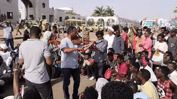 Sudanese Musicians Lead Protesters in Song Outside Military Headquarters