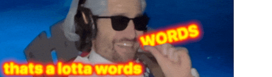 Wordy Didnt Read GIF