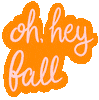 Its Fall Love Sticker by Nora Fikse