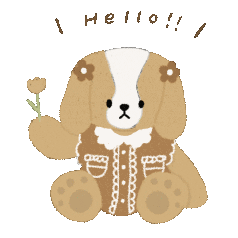 Good Morning Baby Dog Sticker