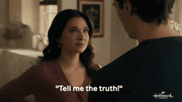 Tell Me Truth GIF by Hallmark Channel