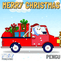 Merry Christmas GIF by Pudgy Penguins