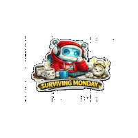 Tired Good Morning Sticker by Digi 995